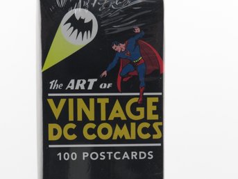 New Dc Comics- The Art Of Vintage Comics Set Of 100 Postcards - 2010- 75th Anniversary