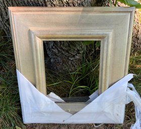 Nice Wood Frame W/silver Hue ~ 8 X 10 Inch Opening ~