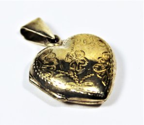 Sterling Silver Heart Shaped Locket