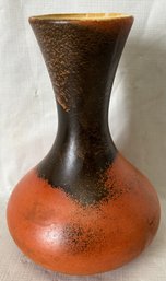 Early Circa 1930s ROYAL HAEGER Stoneware Vase With  'Orange Peel' Glaze
