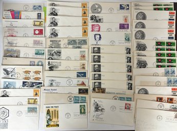 Lot Of First Day Of Issue Stamps & Envelopes From 60's