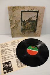 Led Zeppelin IV Album On Atlantic Records With Gatefold Cover & Lyric Sheet - Lot 35