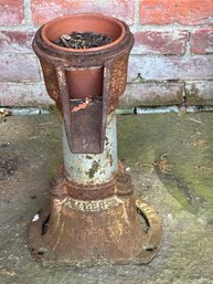 Antique 'Myers' Cast Iron Water Spout
