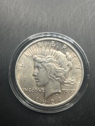 1924 Silver Peace Dollar