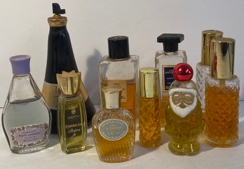 Lot Of 10 Vintage Perfumes