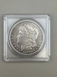 1879 Morgan Silver Dollar In Plastic Case