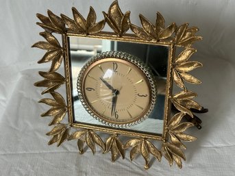 Vintage Circa 1950 SESSIONS Electric Clock With Ornate Bezel