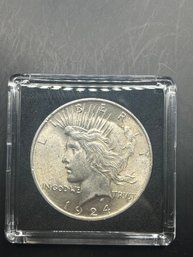 1924 Silver Peace Dollar