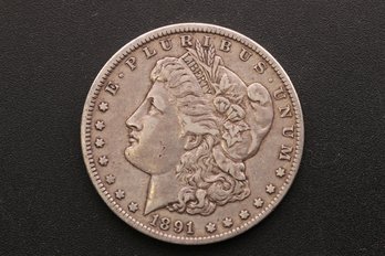 1891 O Silver Morgan Dollar Coin