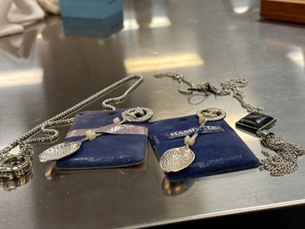 Two Necklaces And Carrick Jewellery From Scotland Spoons