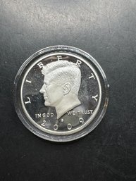 2009-S Proof Uncirculated 90 Silver Kennedy Half Dollar