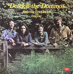 Derek & The Dominos - In Concert- 1973 -2 Vinyl LPs - IMPORT Record- VERY GOOD CONDITION