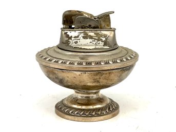 A Vintage Weighted Sterling Table Lighter
