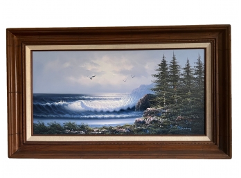 Framed Oil Painting-Stevian