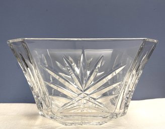 Signed Jim Stacey 5/7/98 Waterford Crystal Florance Court 8 Inch Bowl