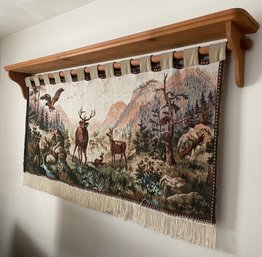 Tapestry And Custom Holder