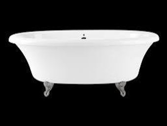 A Bain Ultra Free Standing Claw Footed Thermomasseur Air Jet Tub - Cella 7240