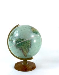 Vintage 12inch Replogle High Relief Globe