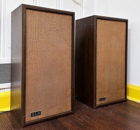 A Pair Of Vintage KLH Speakers