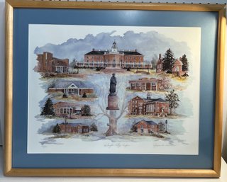 Washington College Campus  Wall Hanging