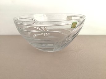 Maquis By Waterford Crystal Bowl Hand Cut Slovenia