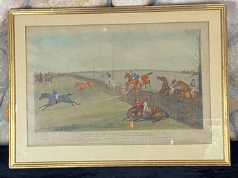 Vale Of Aylesbury Steeple Chase By F.C. Turner And Frame