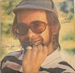 ELTON JOHN  - ROCK OF THE WESTIES - 1975- MCA-2163 LP VINYL RECORD