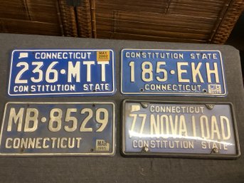 Connecticut License Plates