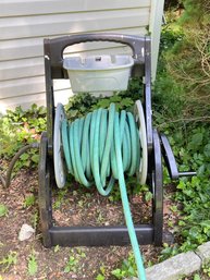 Garden Hose Reel With Hose