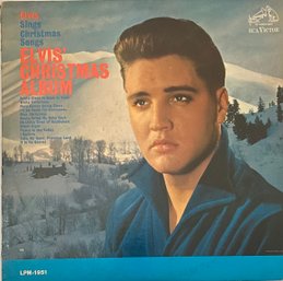 ELVIS PRESLEY - Christmas Album  - (RCA Victor LPM 1951)- 12' Vinyl Record LP