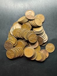 100 Wheat Pennies