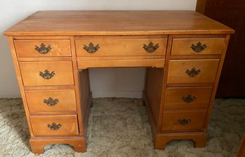 Seven Drawer Knee Hole Desk