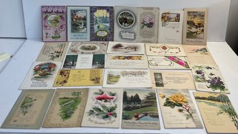 Vintage Holiday Postcards