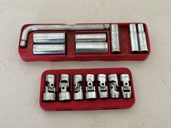 Lot Of 2 Craftsman Socket Sets