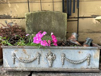 Beautiful Planter Box With Copper Shoes