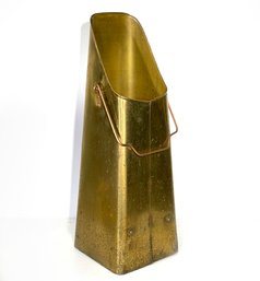 A Vintage Brass Umbrella Stand