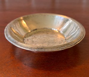 1959 Hollins College Sterling Silver Awarded Dish