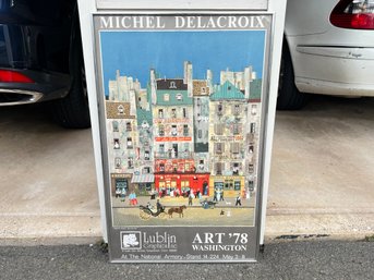 Michael Delacroix Lithograph  Art Poster