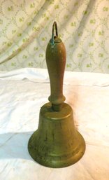Vintage Hand Brass School Bell