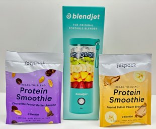 New Inbox Blendjet Blender & 2 Protein Smoothie Packets