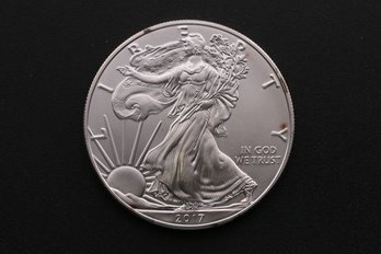 2017 Silver Eagle .999 One Ounce Silver Coin