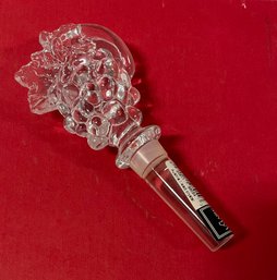 Vintage Mikasa Lead Crystal Bottle Stopper