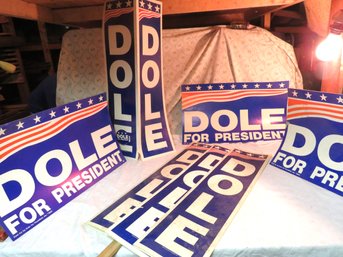 Bob Dole For President Campaign Poster Lot