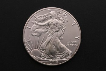 2016 Silver Eagle 1 Dollar 1 Ounce Silver .999 Coin