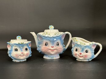 Vintage Kitsch: Lefton Miss Priss Tea Set