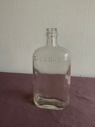 Vintage Full Pint Glass Bottle