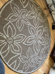 Round  Indoor/outdoor?  Rug