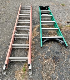 Pair Of Ladders Including Werner 13 Foot & Gorilla Ladders