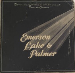 EMERSON LAKE & PALMER - WELCOME BACK MY FRIENDS - 3 LPS Vinyl MC3-200 -VERY GOOD CONDITION