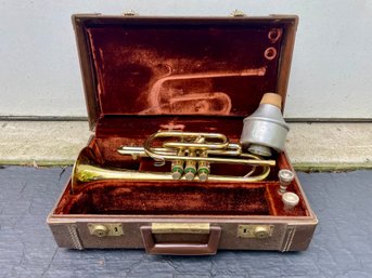 Vintage Olds Ambassador Brass Trumpet Serial No. 866557